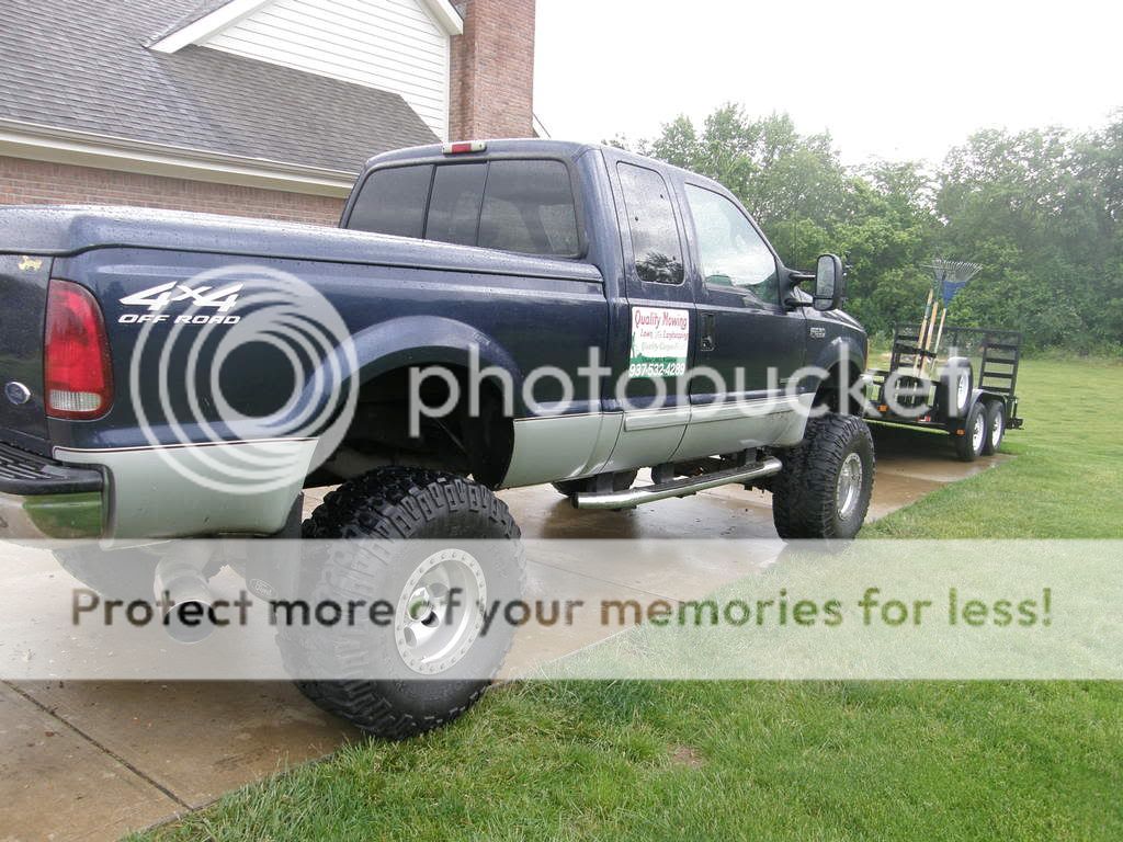 2001 Ford F 250 8 inch lift 38 MT's has to go! | Ford Powerstroke ...