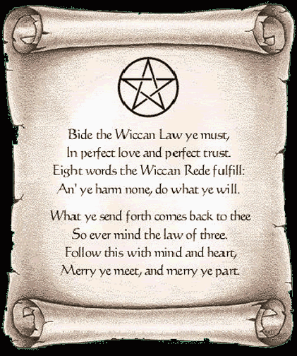 Wiccan Rede Pictures, Images and Photos