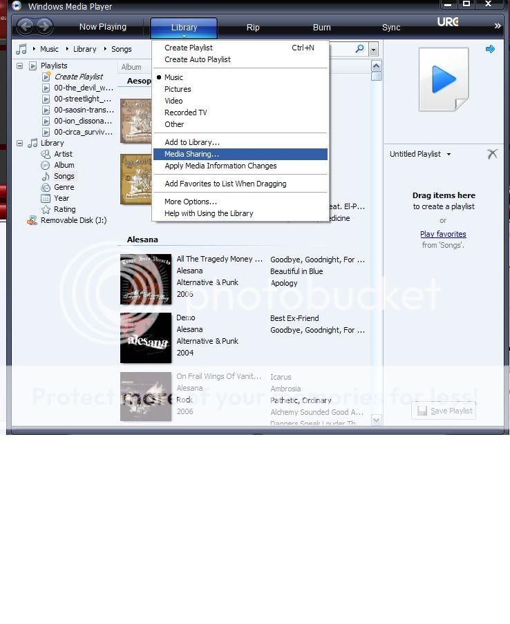 Windows media player sharing что это