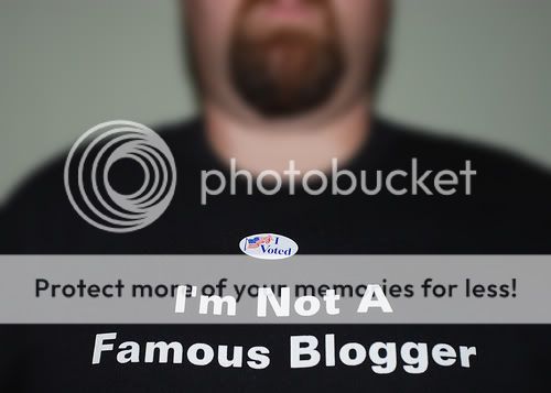 Not a famous blogger