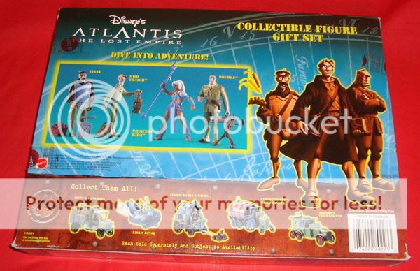 Disney Atlantis The Lost Empire Action Figure Set  