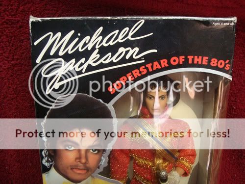 Michael Jackson Superstar of The 80 s Doll Figure RARE  