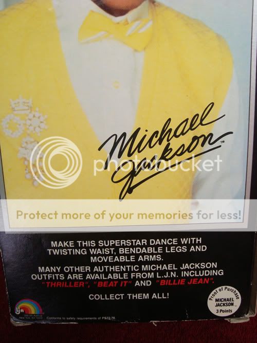 Michael Jackson Superstar of The 80 s Doll Figure RARE  