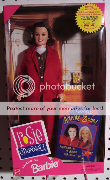 Rosie O’Donnell Friend of Barbie Doll 1999 Mattel RARE  