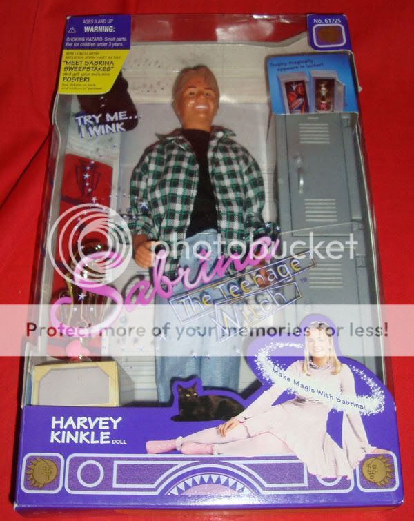 KENNER SABRINA THE TEENAGE WITCH HARVEY KINKLE  