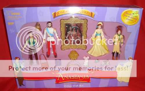 Anastasia animation movie Figure Gift Set RARE  