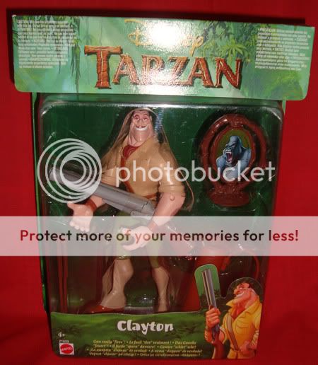 figure fire power clayton year 1999 made by mattel size