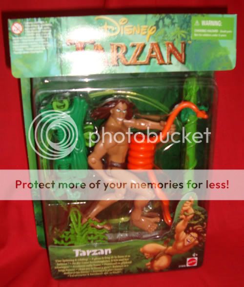 Disney Tarzan Snake Action Figure Mattel  