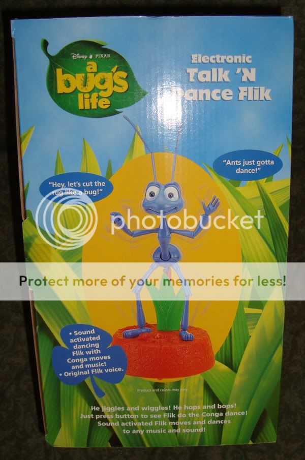 Disney a Bugs Life Talking Dancing Flik Thinkway NIB  