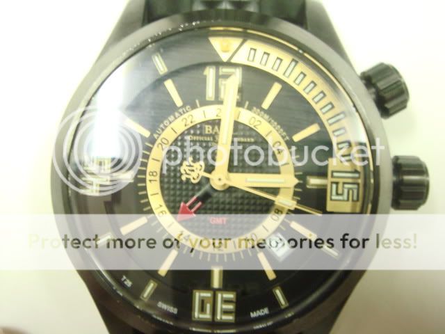 BALL ENGINEER MASTER II DIVER GMT GOLD AUTOMATIC WATCH  