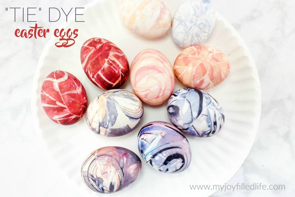 Tie Dye Eggs